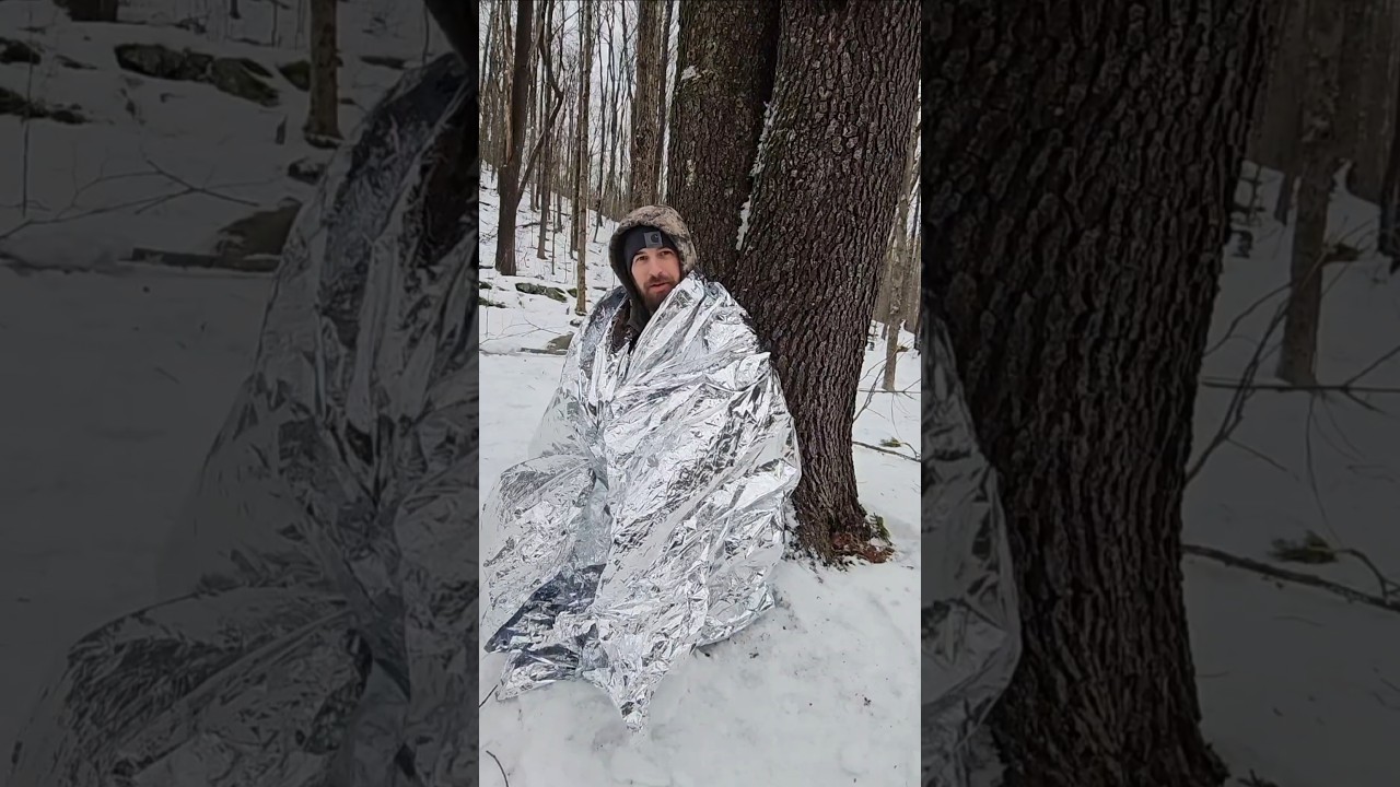 Compact Heated Survival Shelter – Your Portable Emergency Refuge 🛠️