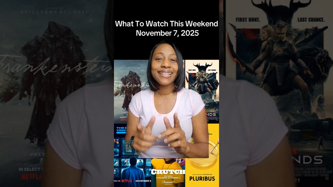 Must-See New Shows & Movies This Weekend (Nov 3-7) 🎬