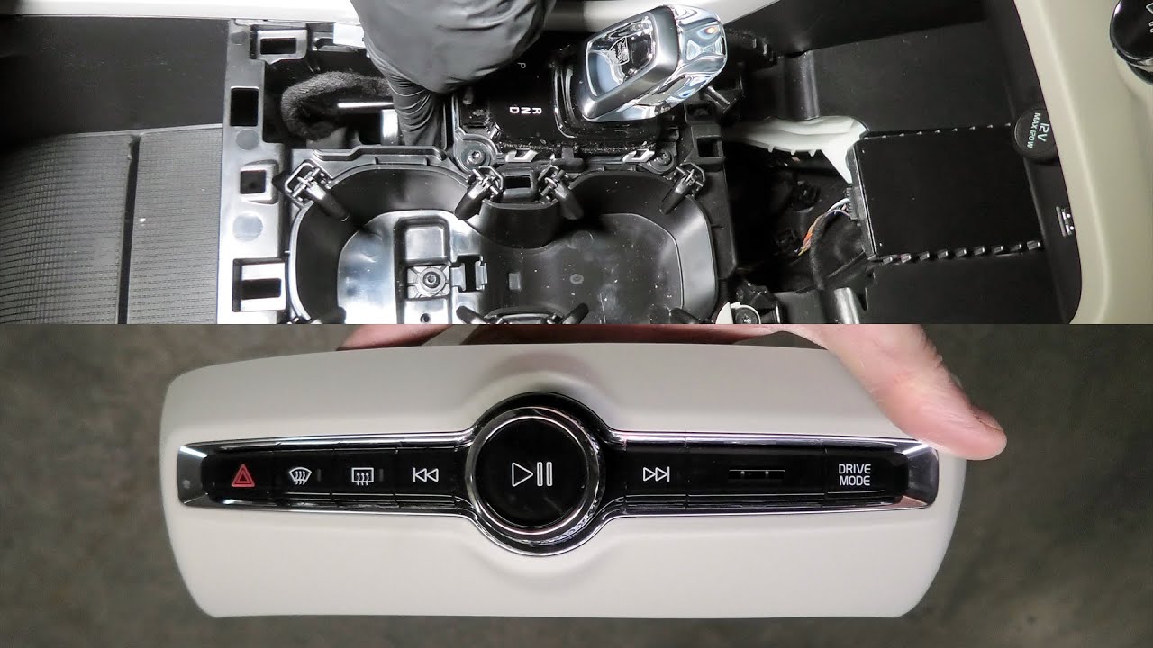 Volvo XC40 (2019-2026): How To Remove Center Console Cluster And Control Panel?