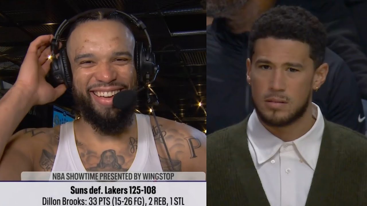 Brooks Reacts to Booker Injury: 'More Shots' 😂