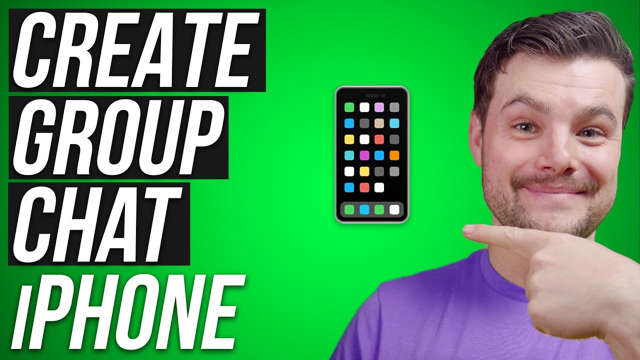 Create & Name Group Texts on iPhone in 2024 π±