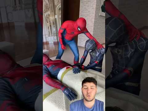 Spider-Man arkadaşına yardım etti❤️🥰