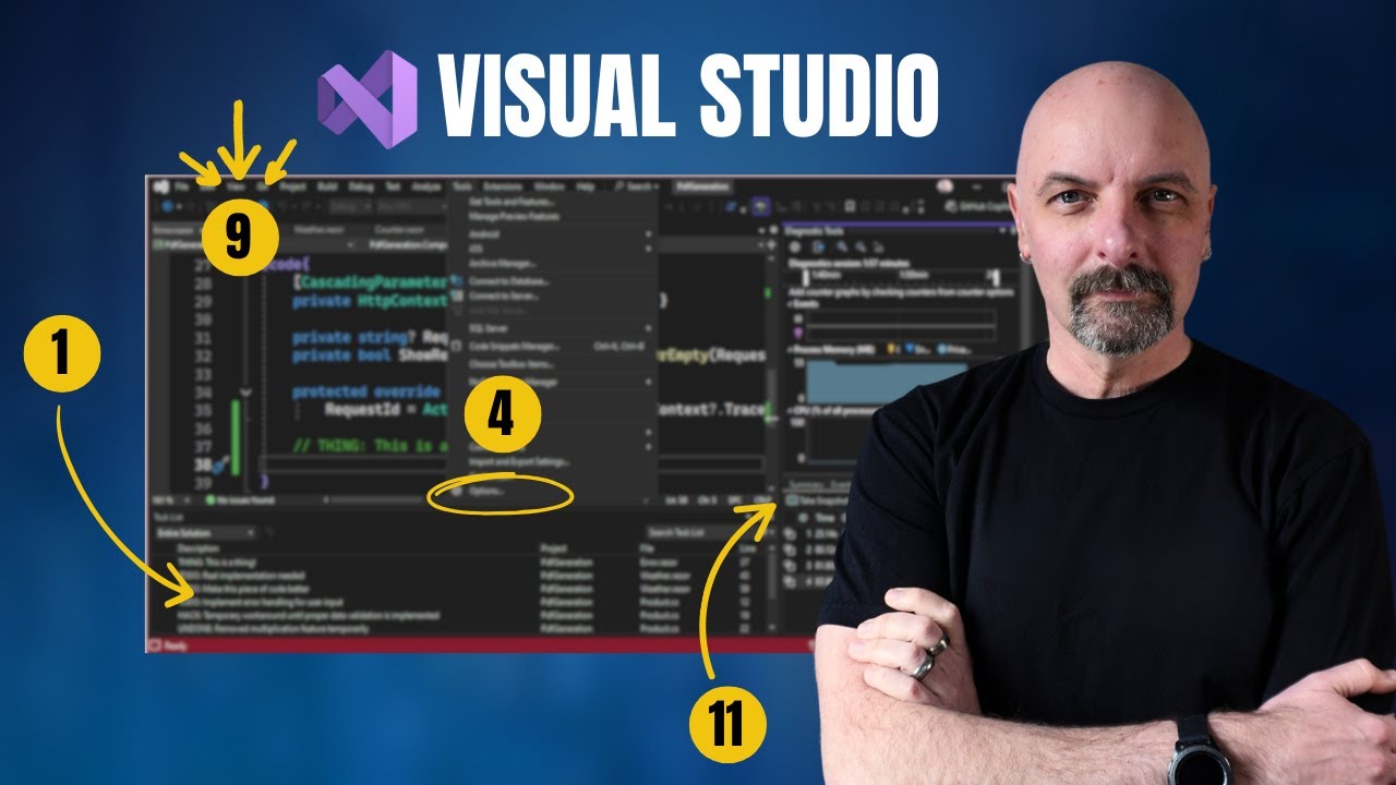 13 Hidden Visual Studio Features to Boost Your .NET Development 🚀