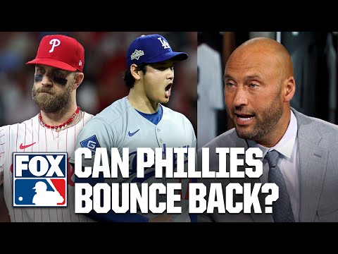 'Now the pressure is on the Phillies' — Derek Jeter after the Dodgers take Game 1