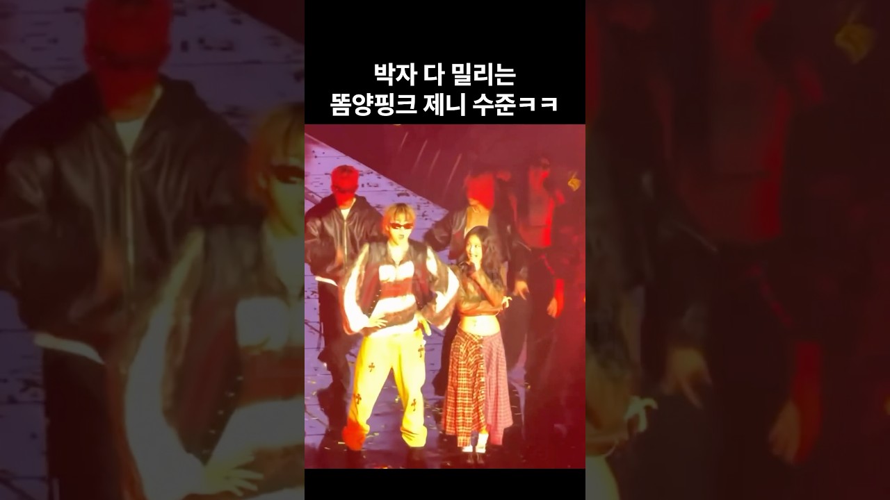 지코 콘서트서 제니 박자 놓쳐 논란 😂