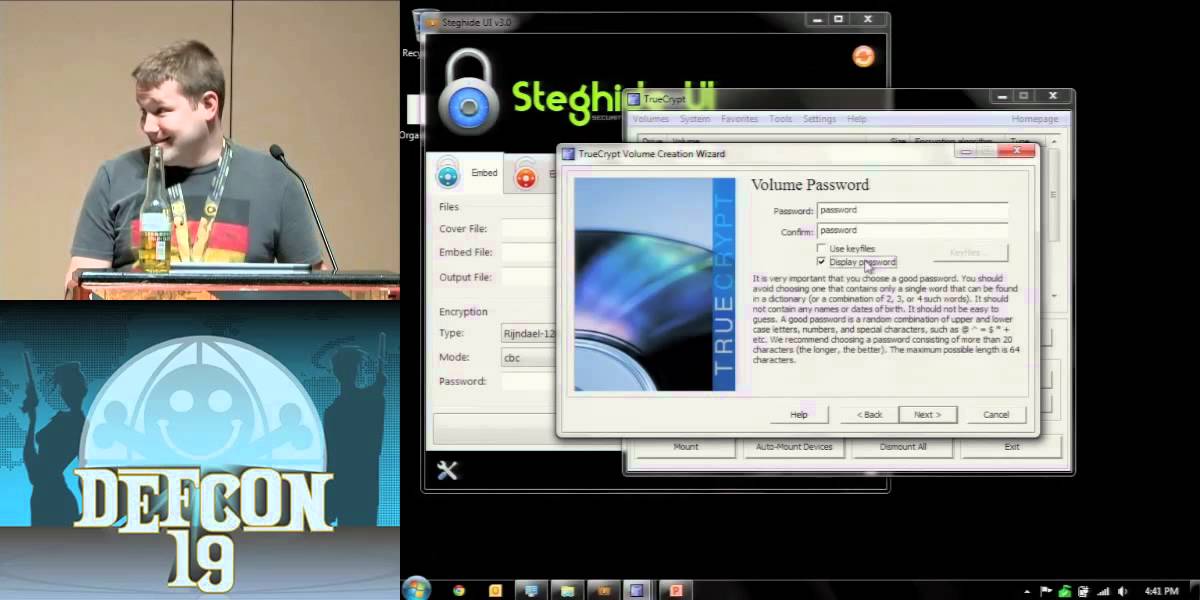 DEFCON 19: Mastering Steganography & Cryptography with Eskimo 🕵️‍♂️