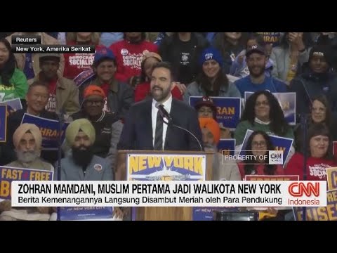 Zohran Mamdani, Muslim Pertama Jadi Wali Kota New York