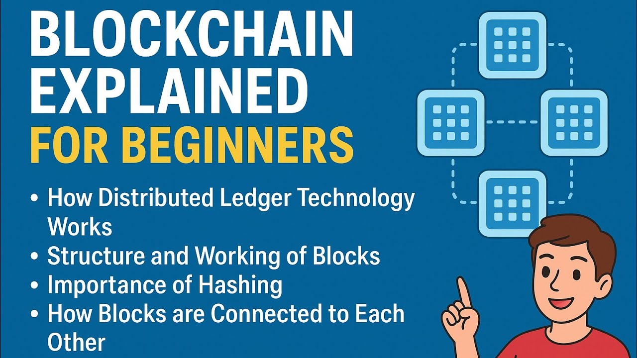 Blockchain Explained for Beginners: Simple & Easy to Understand 🧩