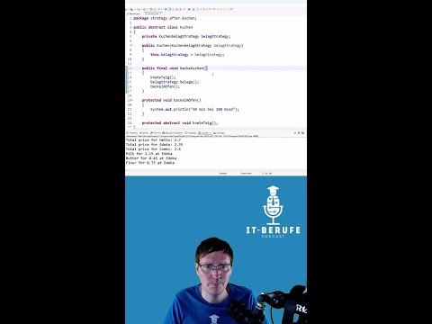 Template-Method-Pattern einfach erklärt! 🍰