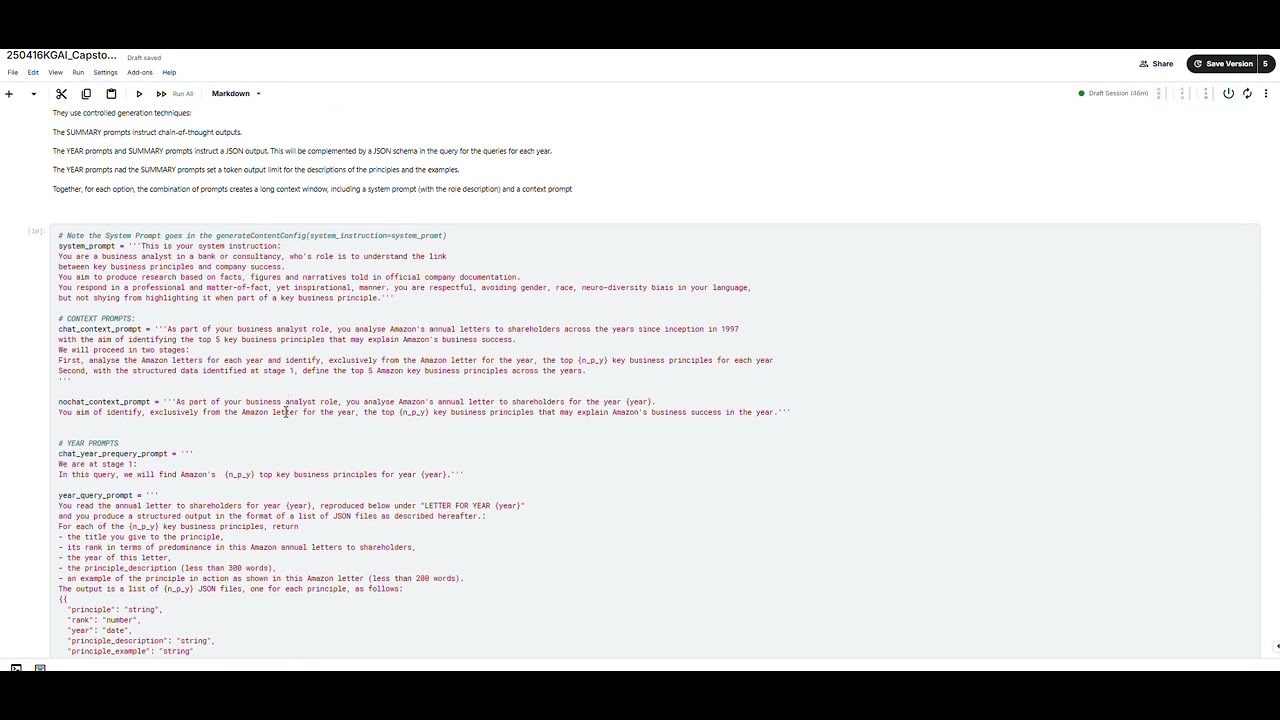 Kaggle Google GenAI Capstone: Unlock Business Insights with Document Analysis π