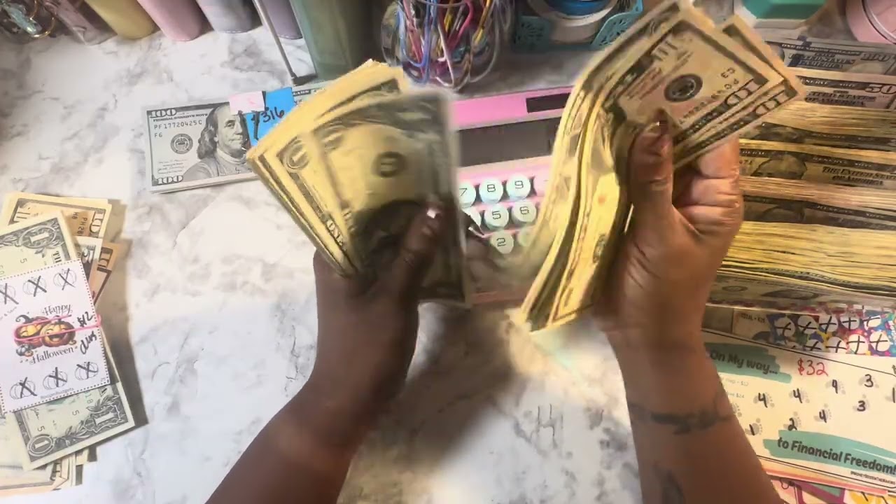 November 2025 Savings Challenge Unstuffing 💰