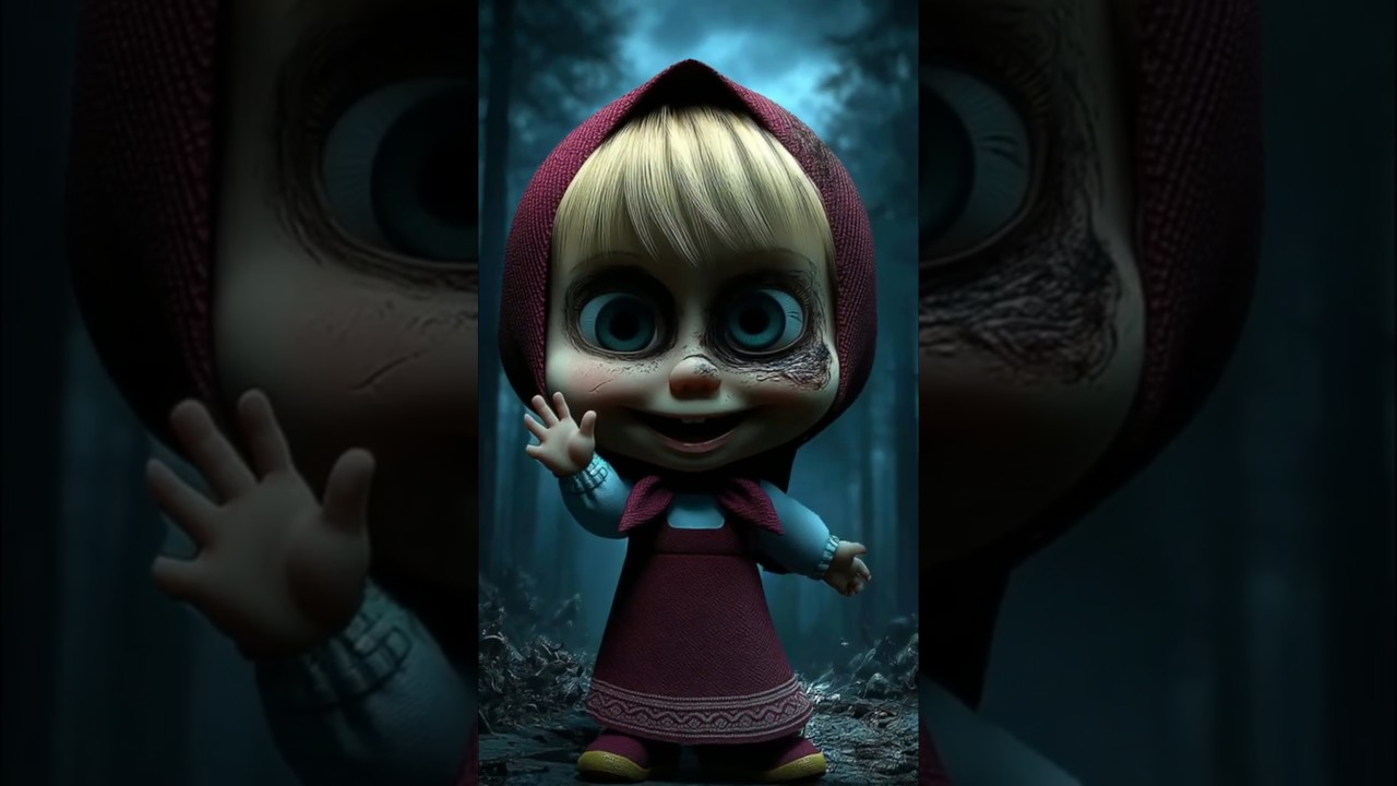 Masha & the Bear as a Horror Show 👻