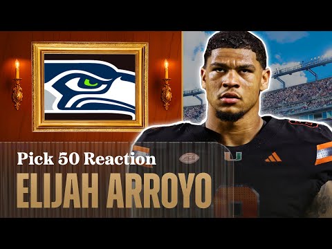 Elijah Arroyo to Seahawks Fantasy Football Draft Outlook | Can Athletic Rookie Be a Three-Down TE?