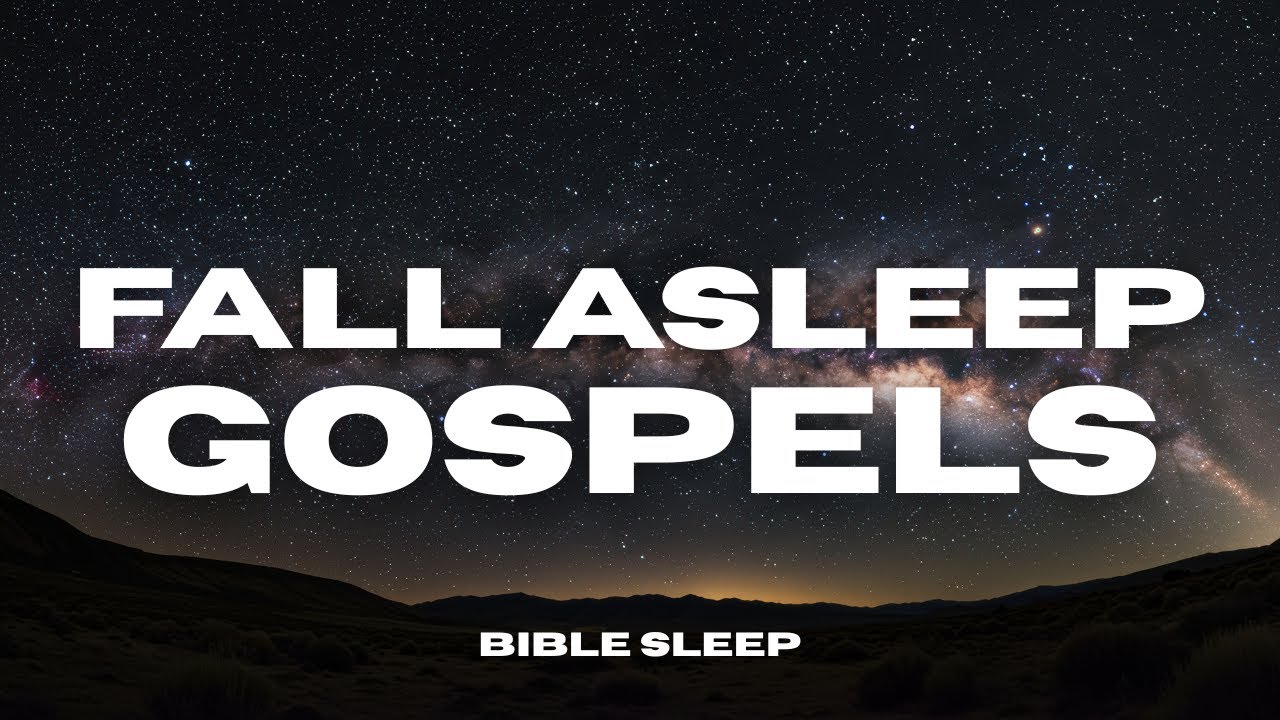 Sleep Peacefully with Gospel Readings & Rain 🌧️