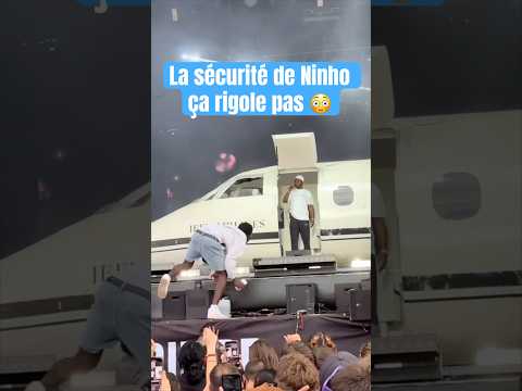 La sécurité de Ninho elle rigole pas 😳