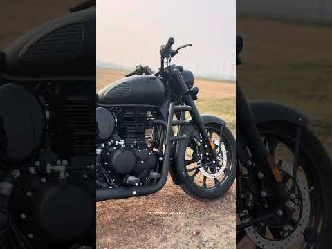 Classic 350 Stealth Black🔥 2025 | Royal Enfield ❤️New Model #bulletlover #royalenfield #classic350