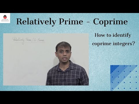 Relatively Prime or Coprime integers | Cryptography