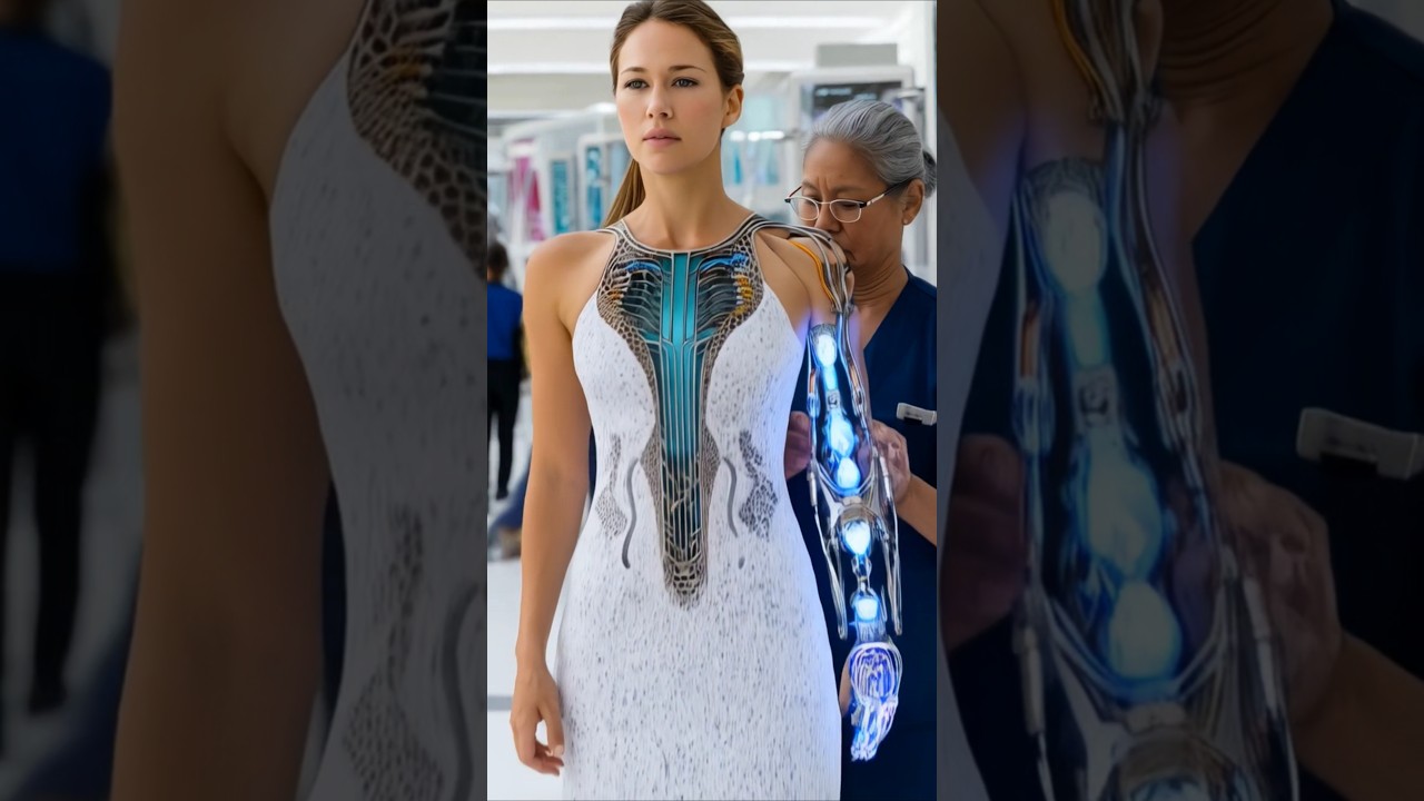 Elderly Doctor checking function of Humanoid Robot at #IRC 2025 #shorts #convention