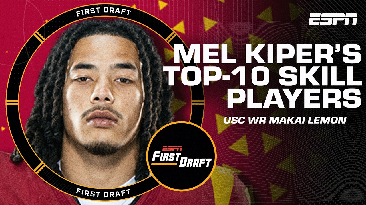 Top Skill-Players in 2026 NFL Draft with Mel Kiper & Field Yates 🏈