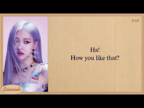 BLACKPINK How You Like That 🎶 Easy Lyrics for Sing-Along