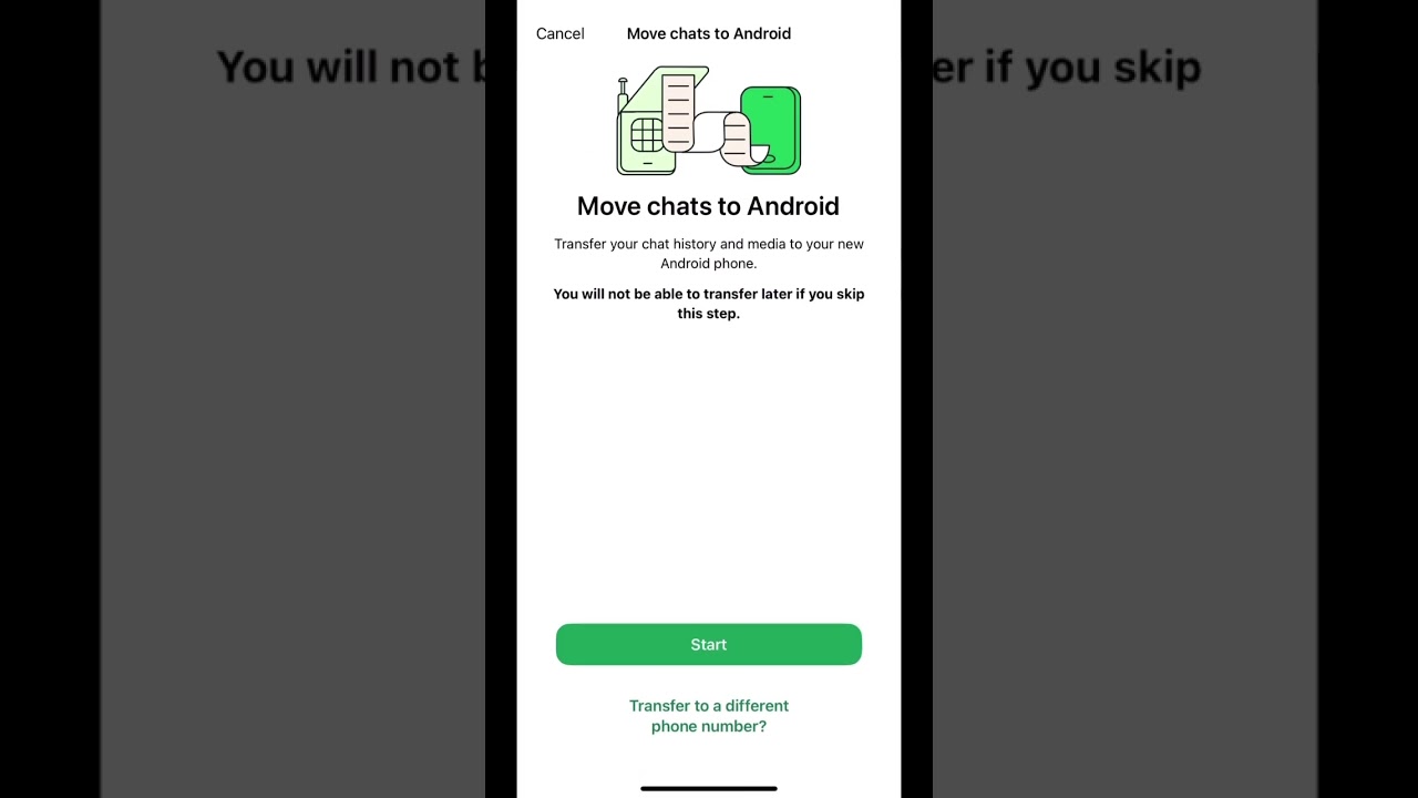 Transfer WhatsApp Chats from iPhone to Android π±