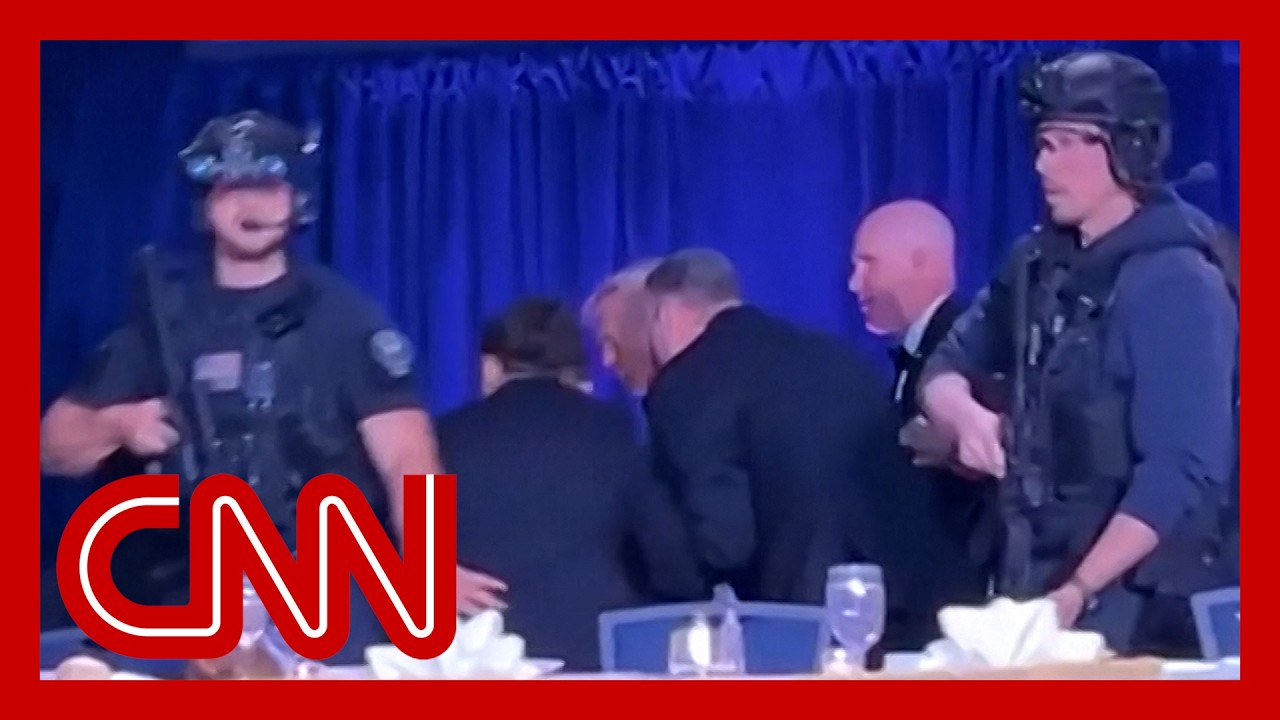 Shots Fired at WH Dinner, Trump Escorted Off Stage 🚨