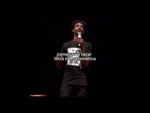 Matemática e inglês stand up comedy