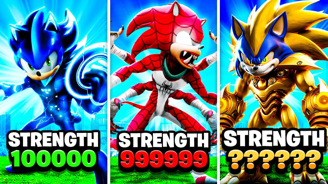 20 Top 20 Wildest Sonic Upgrades in GTA 5 🚗🔥