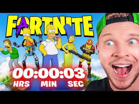 🔴ÉVENT SIMPSON sur Fortnite ! (Nouvelle saison)