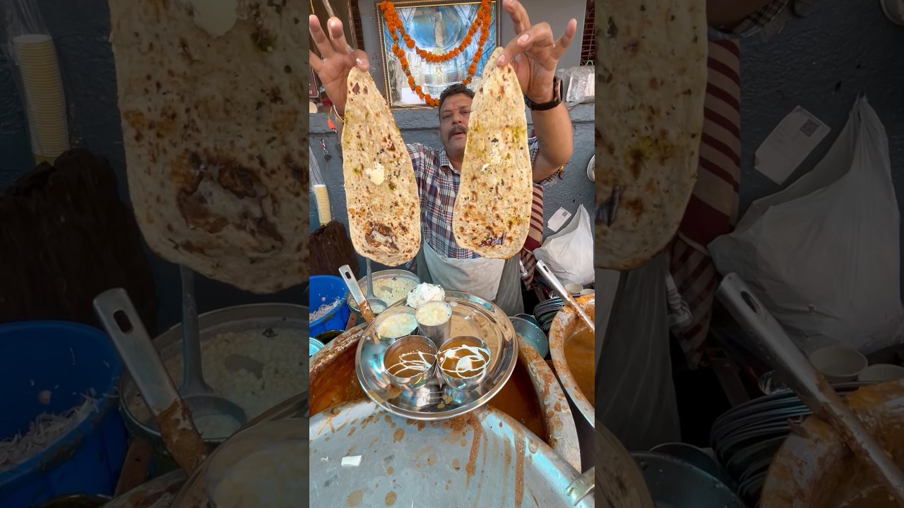 Delhi's Biggest Bahubali Thali for Rs.100 🍽️