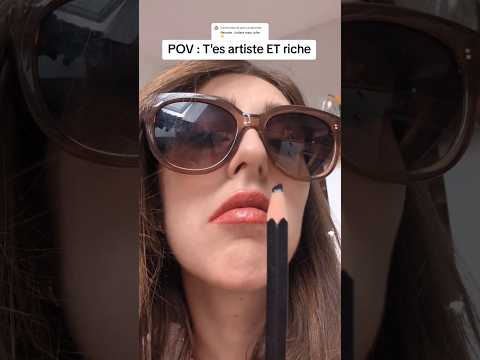 T'es artiste ET riche ☕💸