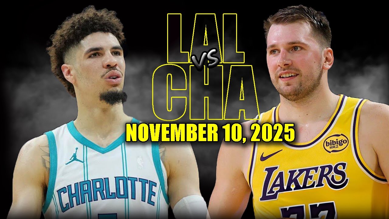 Los Angeles Lakers vs Charlotte Hornets Full Game Highlights | November 10, 2025 🏀