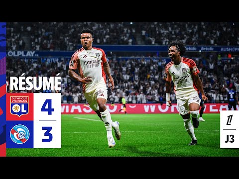 Résumé OL - RC Strasbourg Alsace | J3 Ligue 1 McDonald's | Olympique Lyonnais