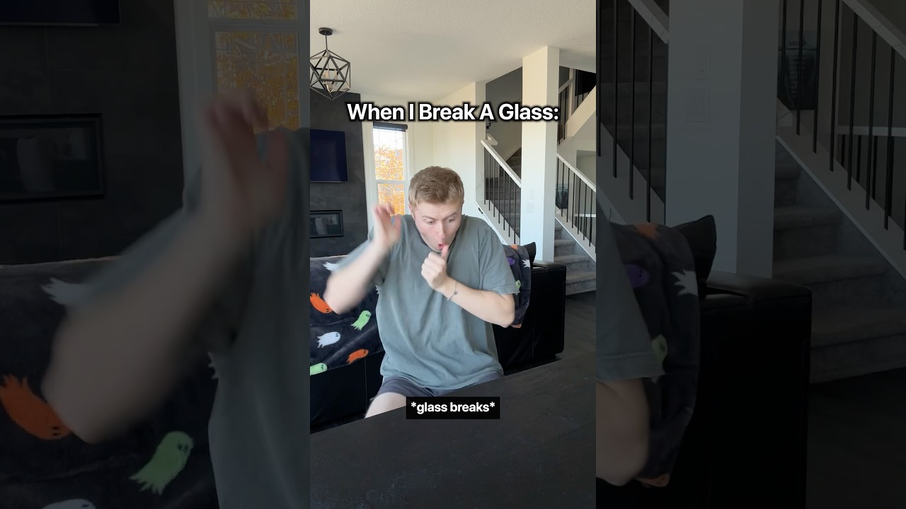When I Break A Glass #Shorts