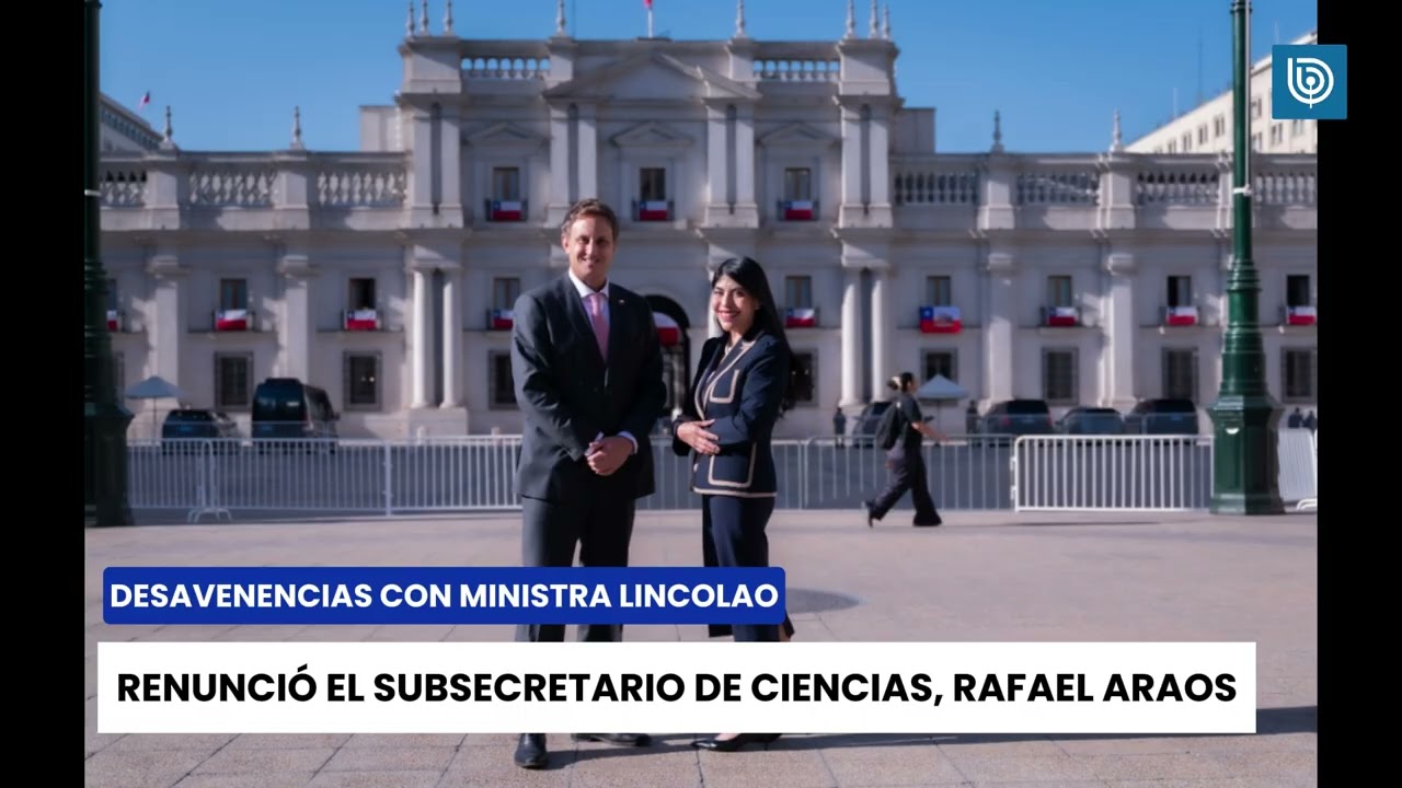 Renuncia Subsecretario de Ciencias Rafael Araos 🚨