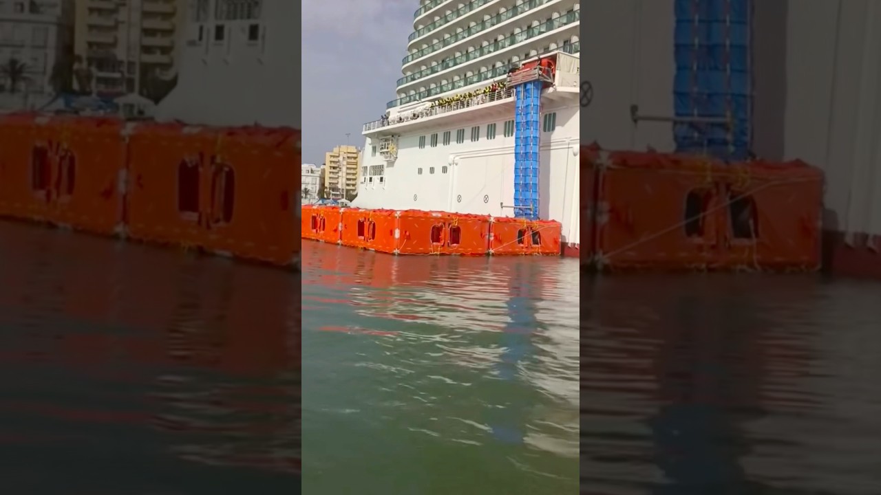 Innovative Emergency Slide for Cruise Evacuations 🚢