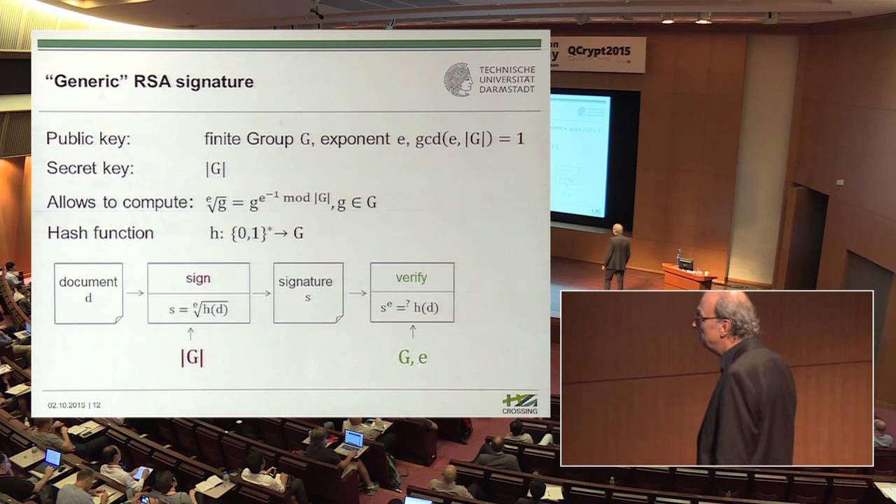 Post-Quantum Cryptography Explained: Insights from Johannes A. Buchmann at QCrypt 2015 π