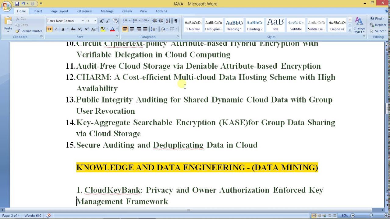Explore the Latest IEEE Projects for 2015 & 2016 at KKAR Technologies, Bangalore π