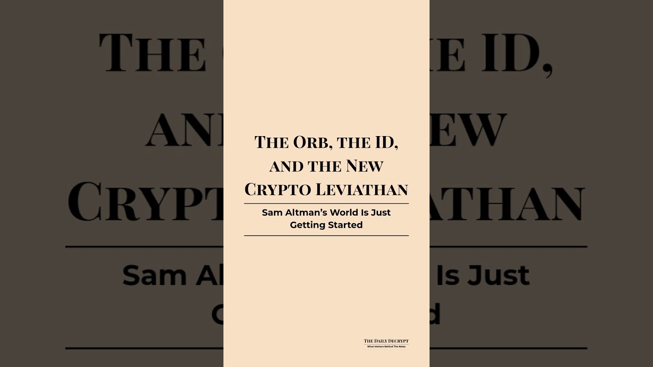 Revolutionary Eye-Scanning Crypto Project Launches in the U.S. 👁️