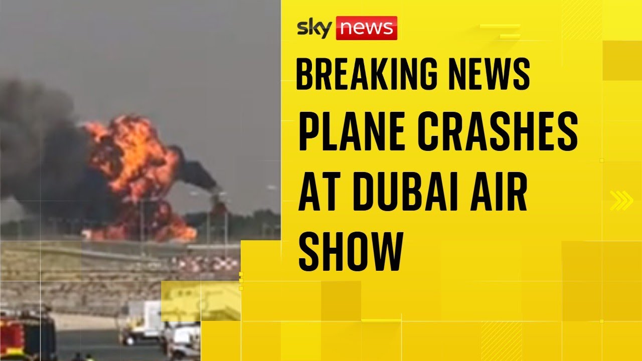 Plane Crash at Dubai Air Show Kills Pilot ✈️