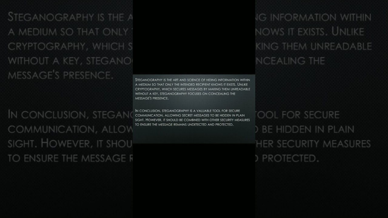 Ultimate Guide to Steganography for Your English Assignment đ