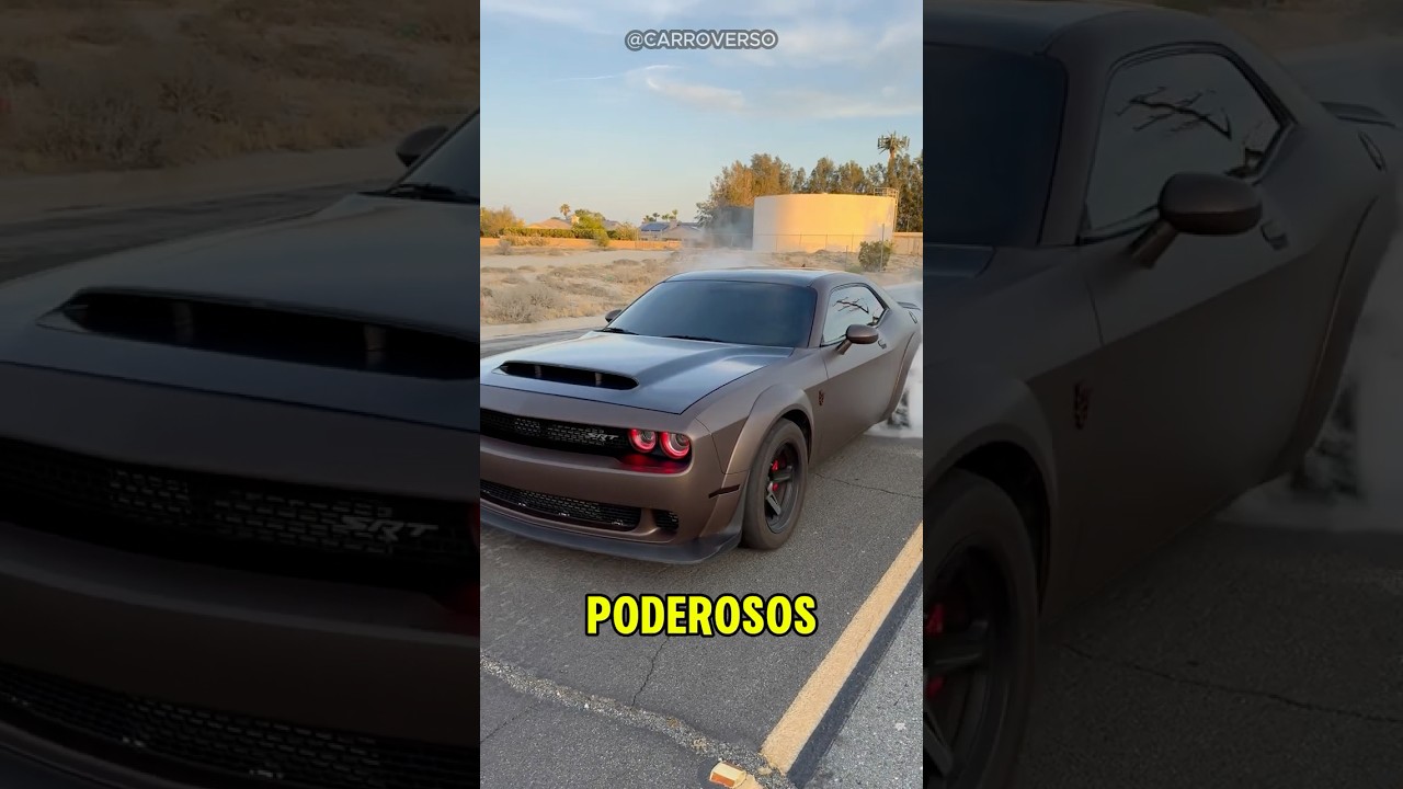 Dodge Challenger SRT Demon 170: O Muscle Car que Acelera de 0 a 100 km/h em Menos de 2 Segundos 😈