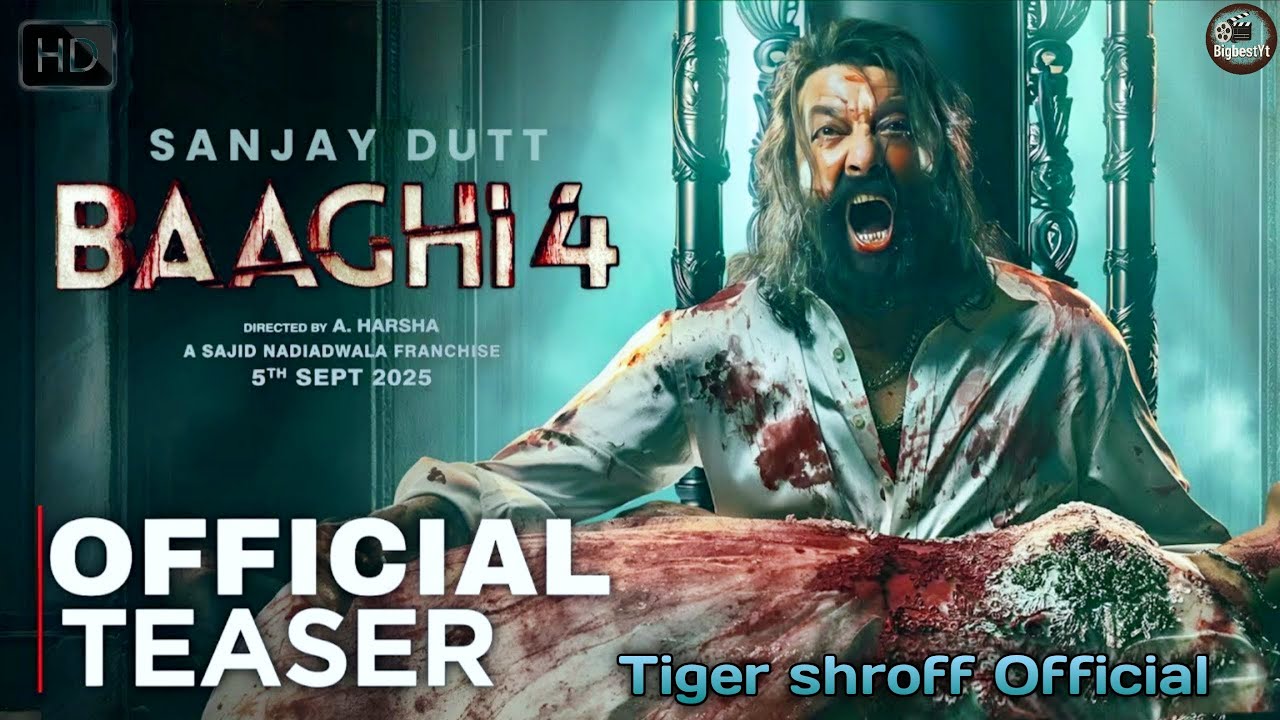 Baaghi 4 Teaser: Sanjay Dutt & Tiger Shroff's Action Clash