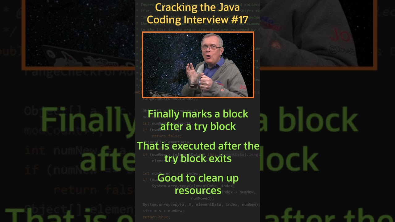 Mastering the 'Finally' Block: Key Java Coding Interview Tip 🔑