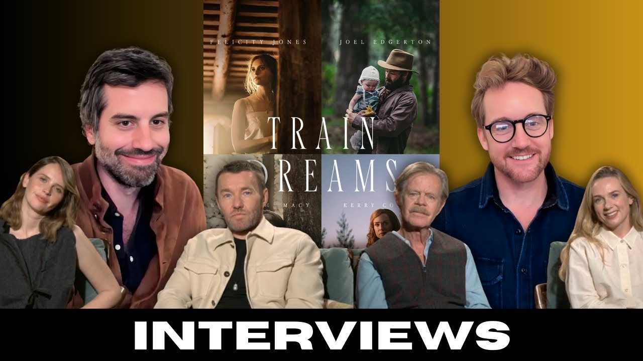 Train Dreams Cast & Crew Interviews 🎬