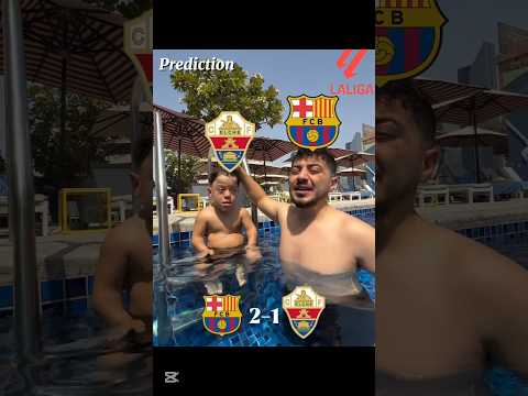 Barcelona vs Elche prediction 🔥. #laliga #fcbarcelona #elchecf