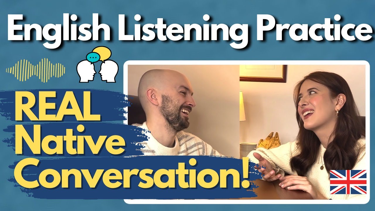 English Listening Practice: Native Conversations (B2-C1) 🎧