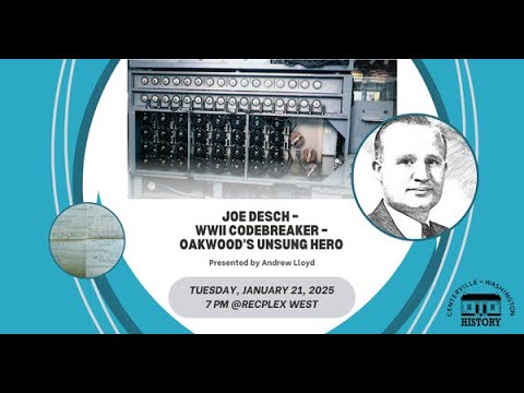 Joe Desch: WWII Codebreaker & Oakwood Hero 🕵️♂️