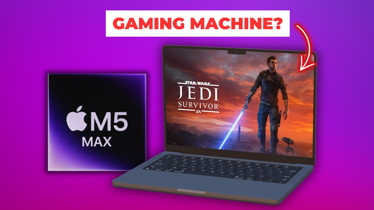 M5 Max is a BEAST: 13 Games Tested! (40-Core GPU)