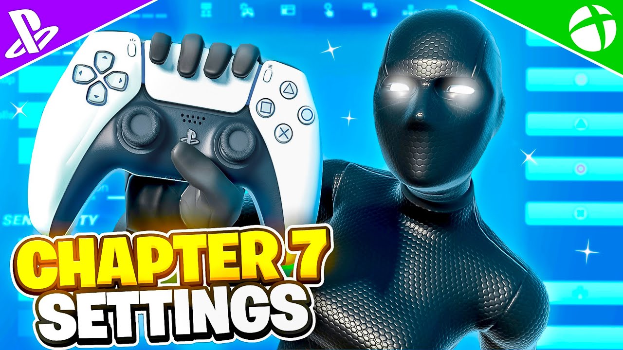 NEW BEST Controller SETTINGS + Sensitivity in Chapter 7 (Fortnite Tutorail)